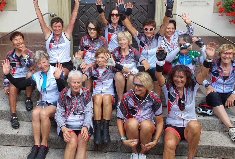 42 Radfahrer aus Bellegarde zu Besuch beim Radsportclub Bretten