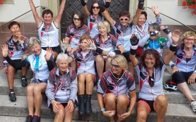 42 Radfahrer aus Bellegarde zu Besuch beim Radsportclub Bretten